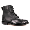 Nouvelles bottes en cuir entièrement matelassé noir pour la randonnée 6117