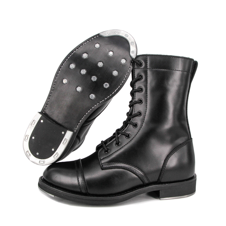 Formation anti-skid en gros combat Bottes en cuir complètes 6292