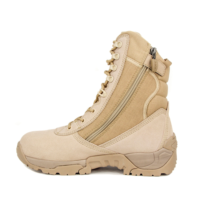 Bottes du désert de l'armée militaire en daim 7216