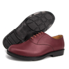 Chaussure de bureau en cuir formel des hommes bruns à vente 1244
