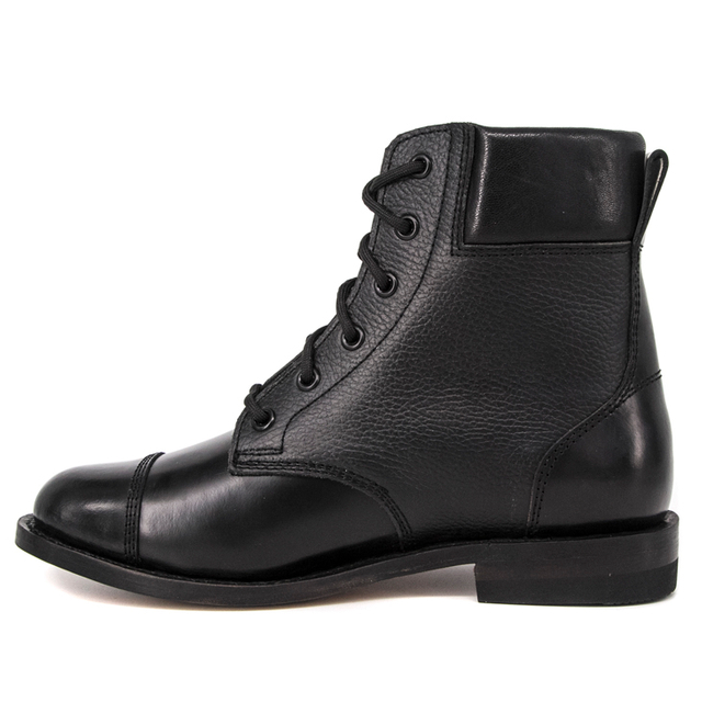 Randonnée à la cheville authentique bottes en cuir 6113