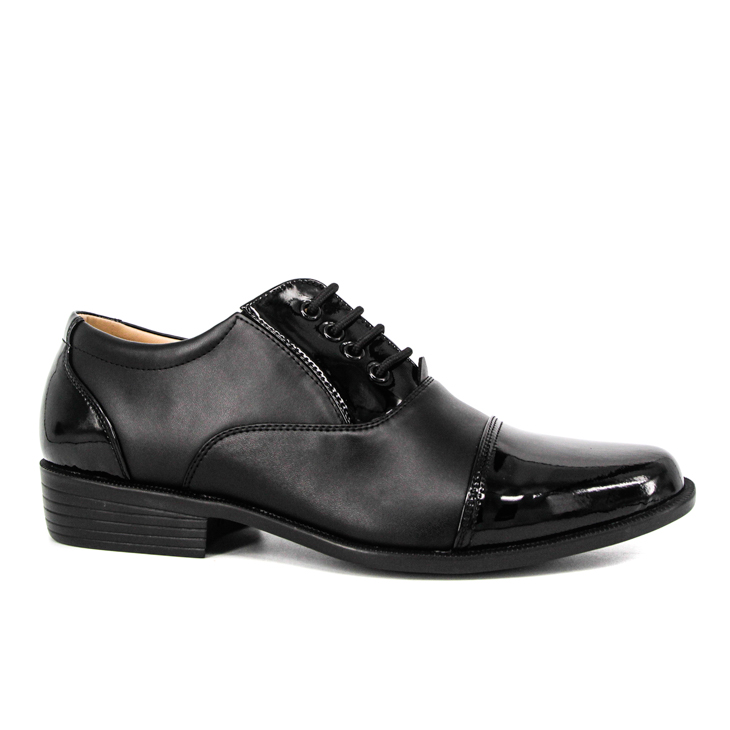 Chaussures de bureau de style de mode noir en gros 