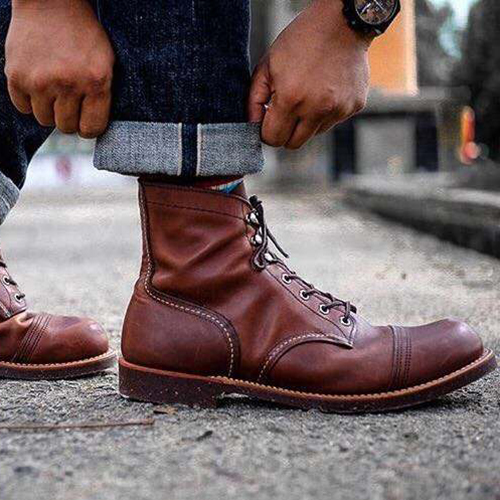 Bottes de cuir de travail - Le premier choix pour acheter des chaussures en automne et en hiver