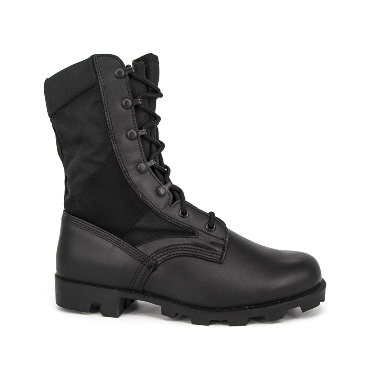 Bottes de jungle militaire en caoutchouc noir 5220