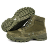 Bottes de désert de l'armée verte en daim 7102