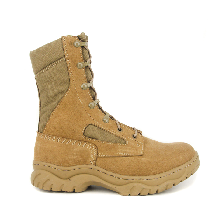 Bottes du désert Khaki américain d'usine 7271