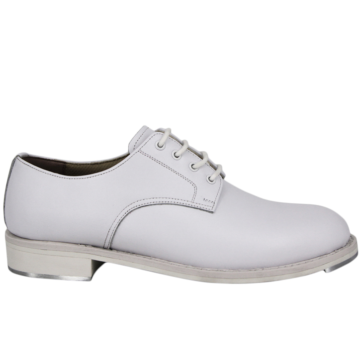 Chaussures de bureau d'Oxford blanc vintage 1274