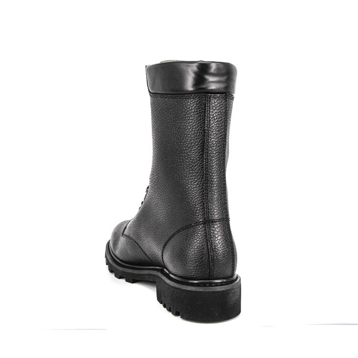 Police Tactical Searcher Boots en cuir complet 6207