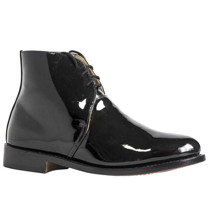Cuir breveté Chaussures de bureau imperméable minimaliste 1235