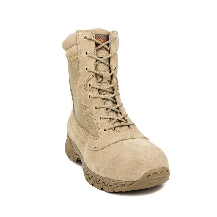 Bottes de désert militaire kaki de police américaine