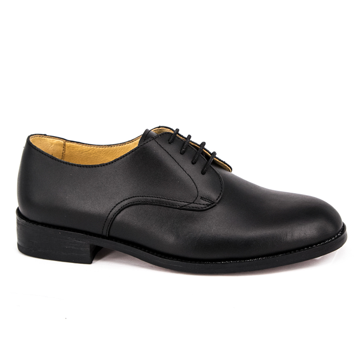 Chaussures de bureau imperméables en cuir noir pour hommes 1211