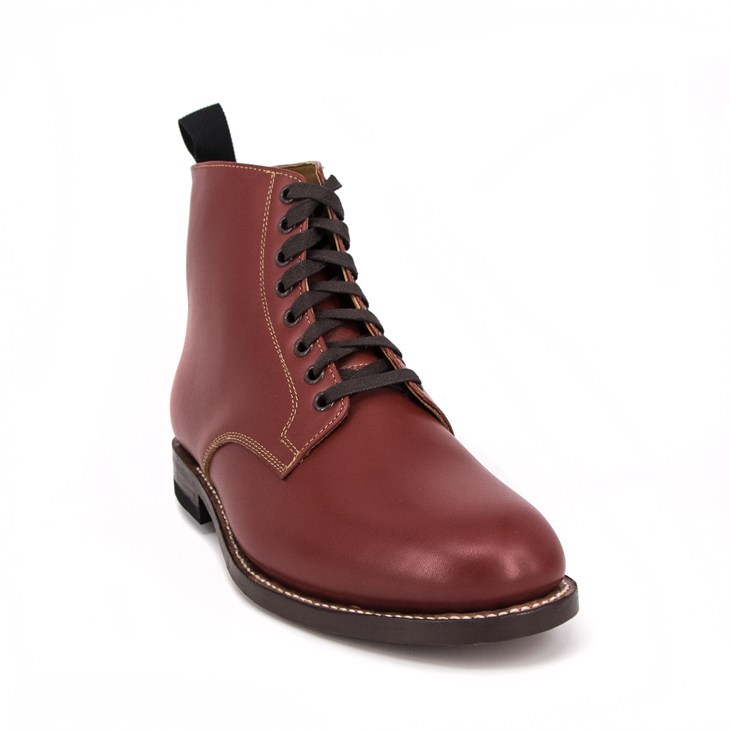 Police militaire de l'armée Brown Ankle Dress Office Chaussures 1243