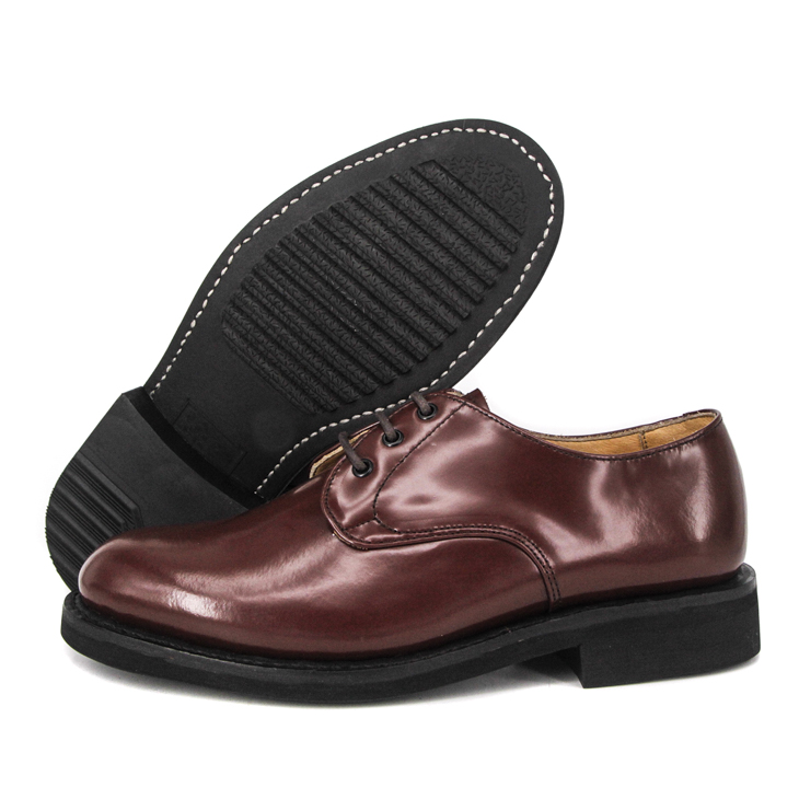 Chaussures de bureau imperméables marron 1111