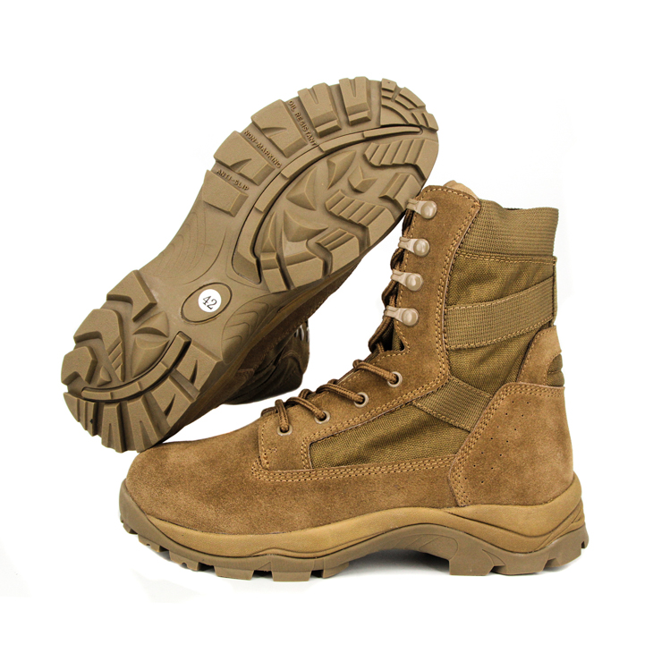 Bottes de désert tactique de temps chaud de temps chaud 8 pouces 