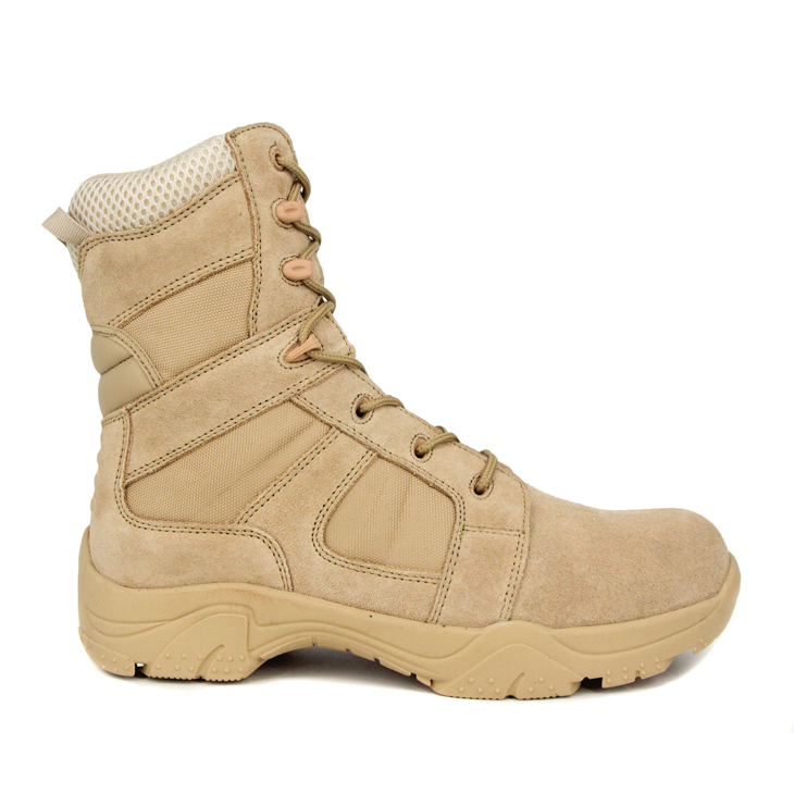 Hommes spéciaux résistants au glissement avec des bottes désertiques à fermeture éclair 7279