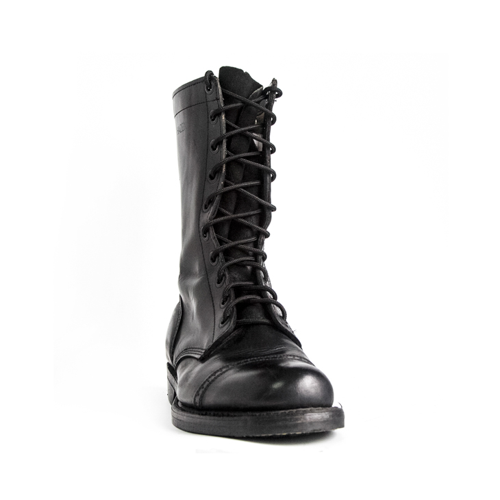 France Kenya Bottes militaires de l'armée brillante Bottes en cuir 6232