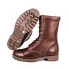 Rouge brun pas cher vintage militaire australie bottes en cuir complet 6259