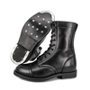 Boots en cuir complet de zipper zipper australien haut brillant 6284