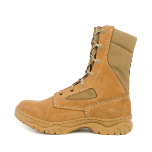 Bottes du désert Khaki américain d'usine 7271