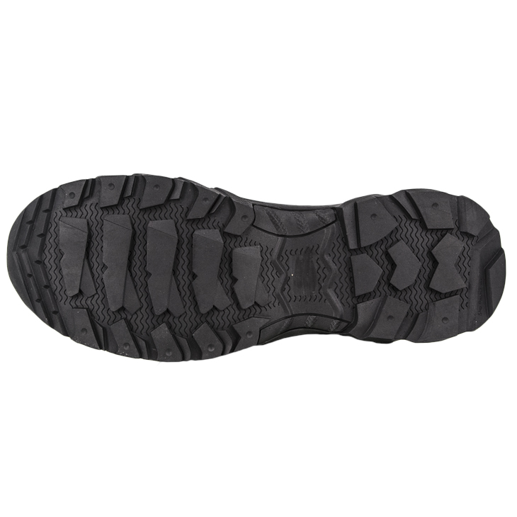 Bottes en cuir militaire masculin authentiques 6112