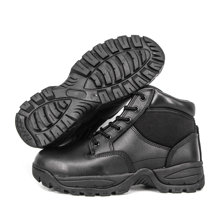 Bottes tactiques de l'orteil de mode avec fermeture éclair 4120