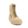 Bottes de désert militaire de couleur de couleur de sable 