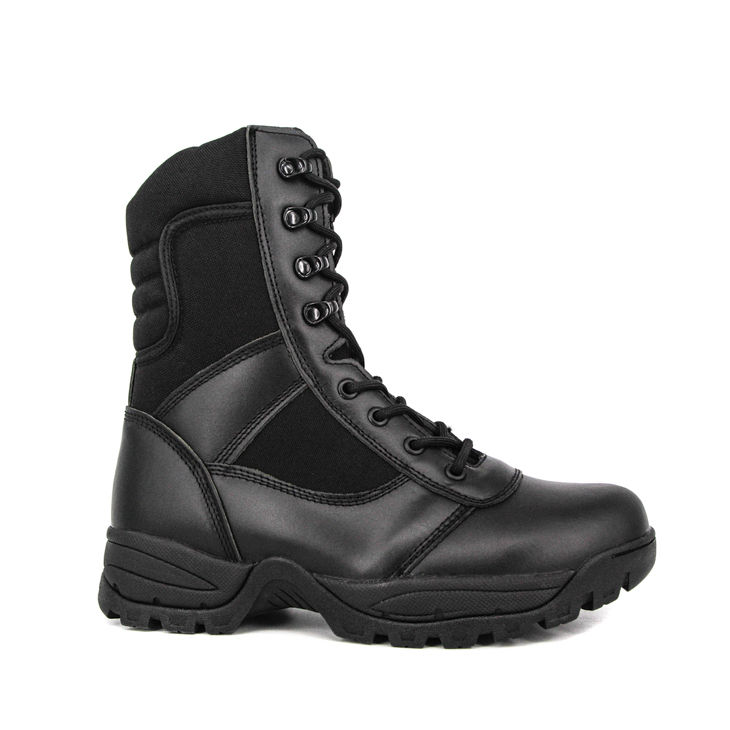 Motorcycle confortable Boots tactiques militaires noirs 4201