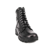 Boots en cuir militaire de police de police noire 6273