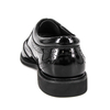Chaussures de bureau militaire brillant noir brillant 1282