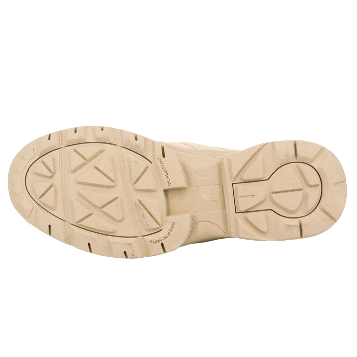 Prix ​​d'usine en stock Bottes de combat militaire de l'armée Bottes désertiques 7260
