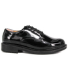 Uniform Chaussures de bureau de police en cuir brevet en gros 1281