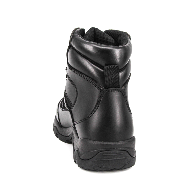 Boots tactiques militaires de la cheville noire 4104