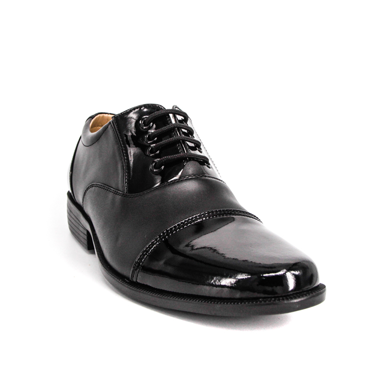 Chaussures de bureau de style de mode noir en gros 