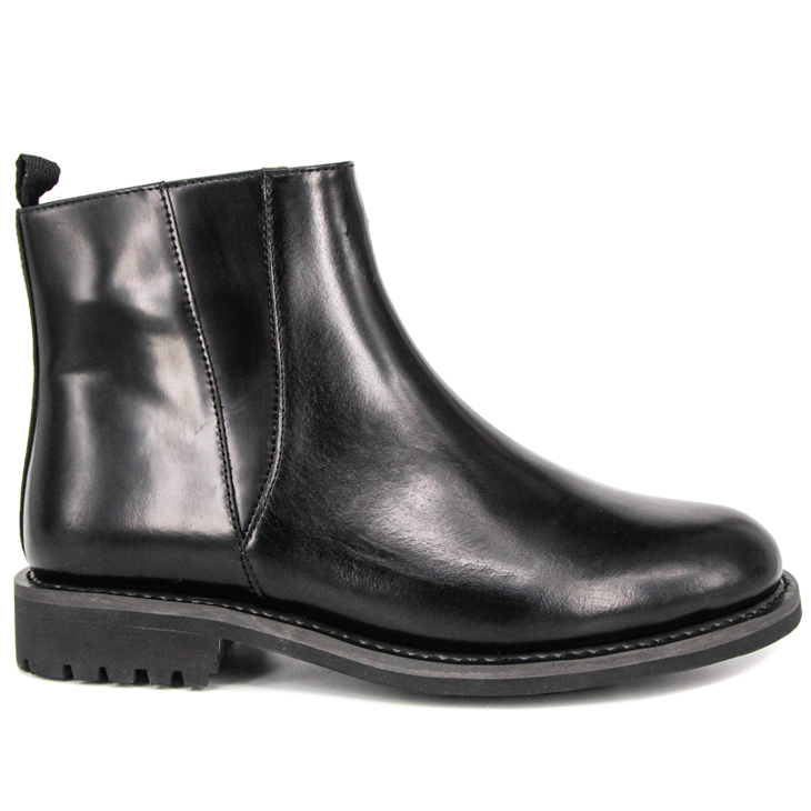 Allemagne Zip Military Chelsea Boots Chaussures du bureau de la cheville 1286