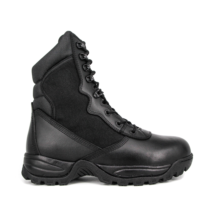 Forces spéciales Motorcycle d'hiver Men noir Boot tactique militaire 4282