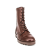 Rouge brun pas cher vintage militaire australie bottes en cuir complet 6259