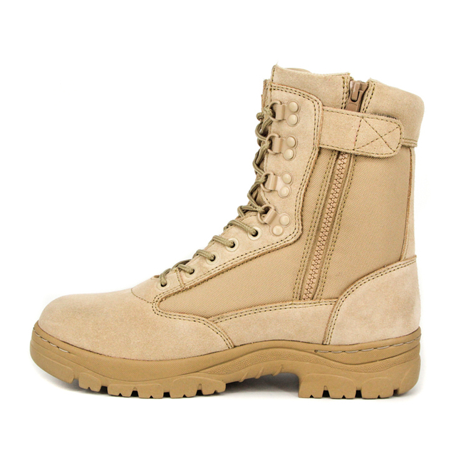 Bottes du désert britannique kaki militaire 7232
