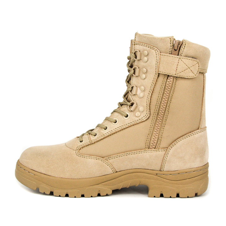 Bottes du désert britannique kaki militaire 7232