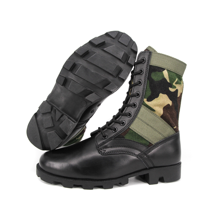 Bottes de la jungle de police de camouflage imperméable 5201