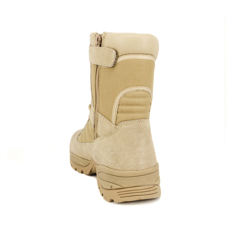 Bottes de désert tactique en cuir pour voyager 7215