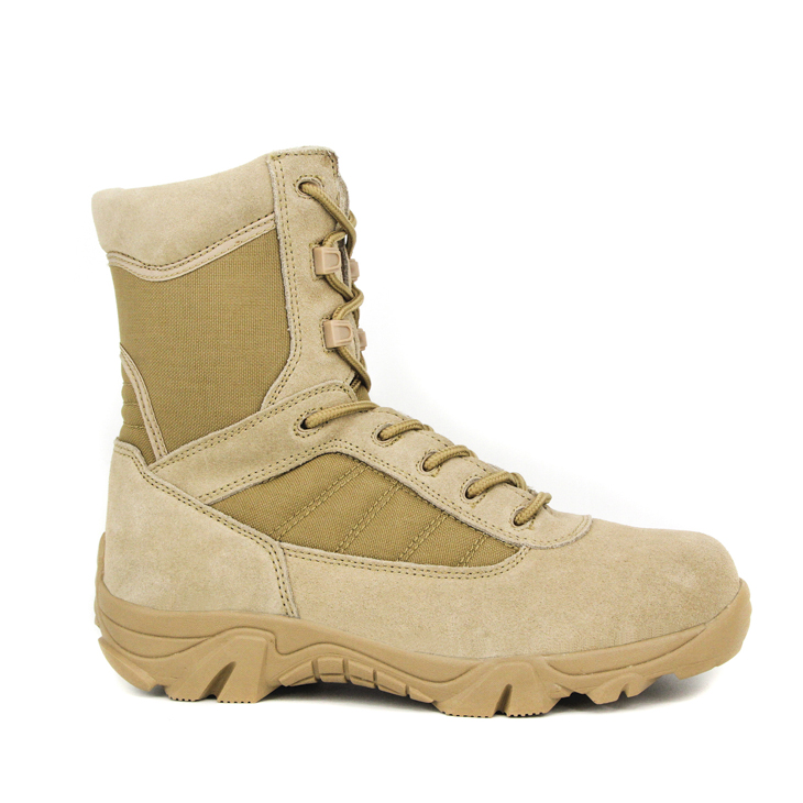 Bottes de travail de randonnée tactique militaire étanchées légères Bottes de combat du désert
