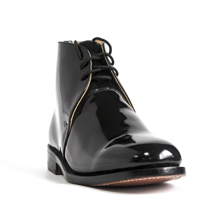 Cuir breveté Chaussures de bureau imperméable minimaliste 1235