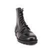 Boots en cuir militaire du bureau des hommes noirs 6120