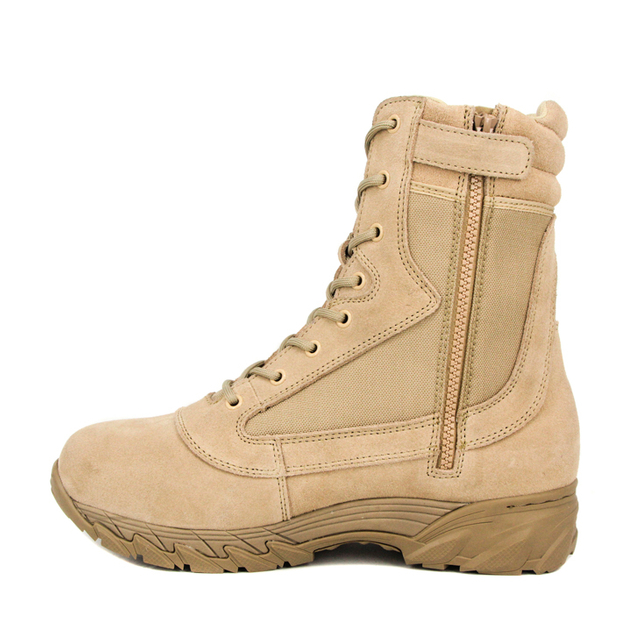 Bottes de désert militaire kaki de police américaine