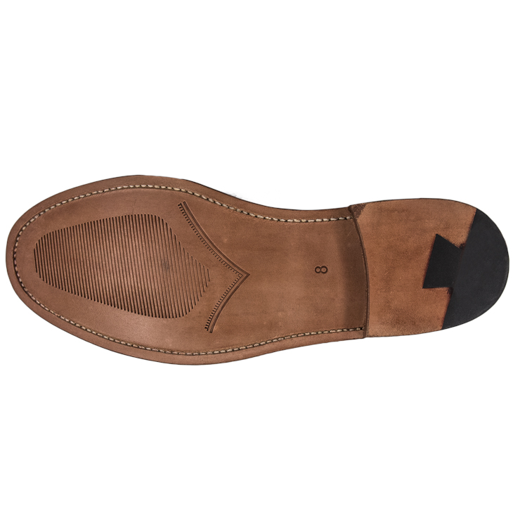 Chaussures de bureau des hommes blancs brillant 1255