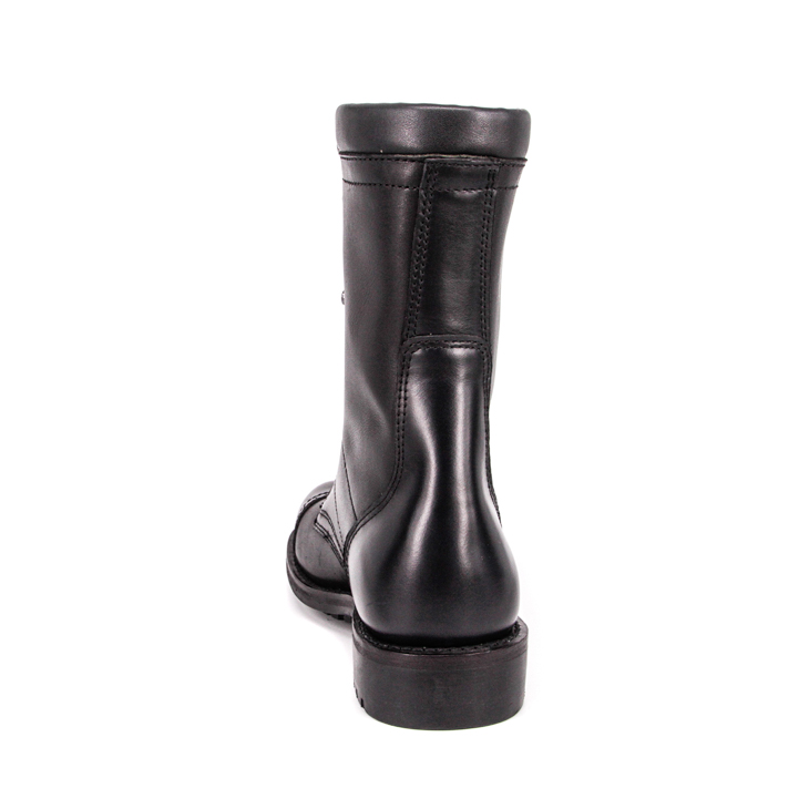 Allemagne Goodyear Officier noir Bottes en cuir complet 6217