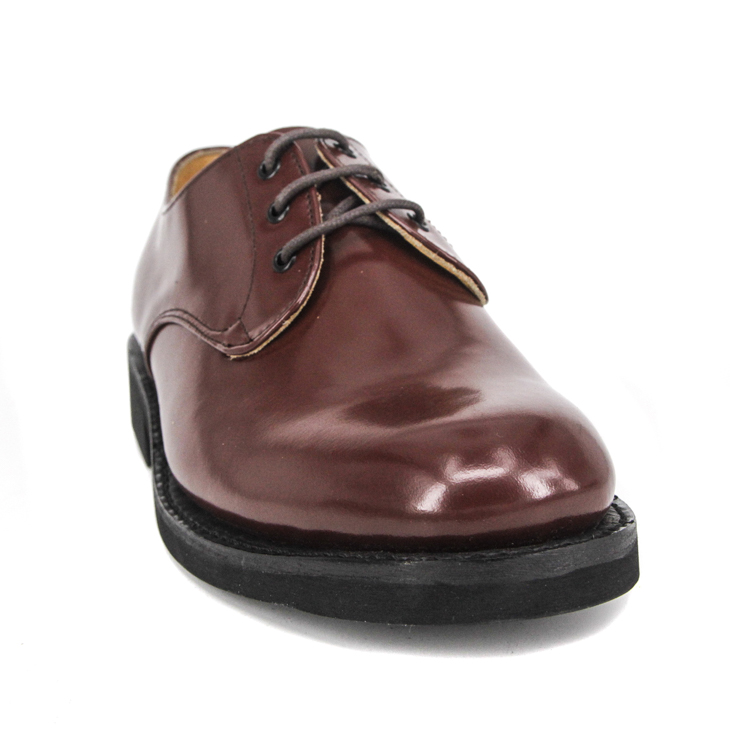 Chaussures de bureau imperméables marron 1111