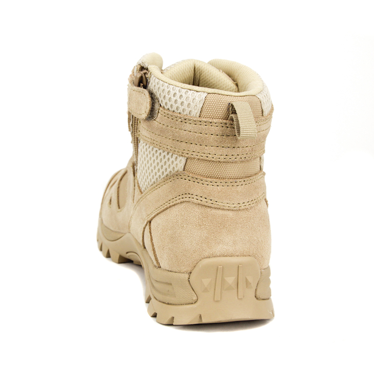 Bottises de la cheville britannique Khaki Bottes du désert 7107