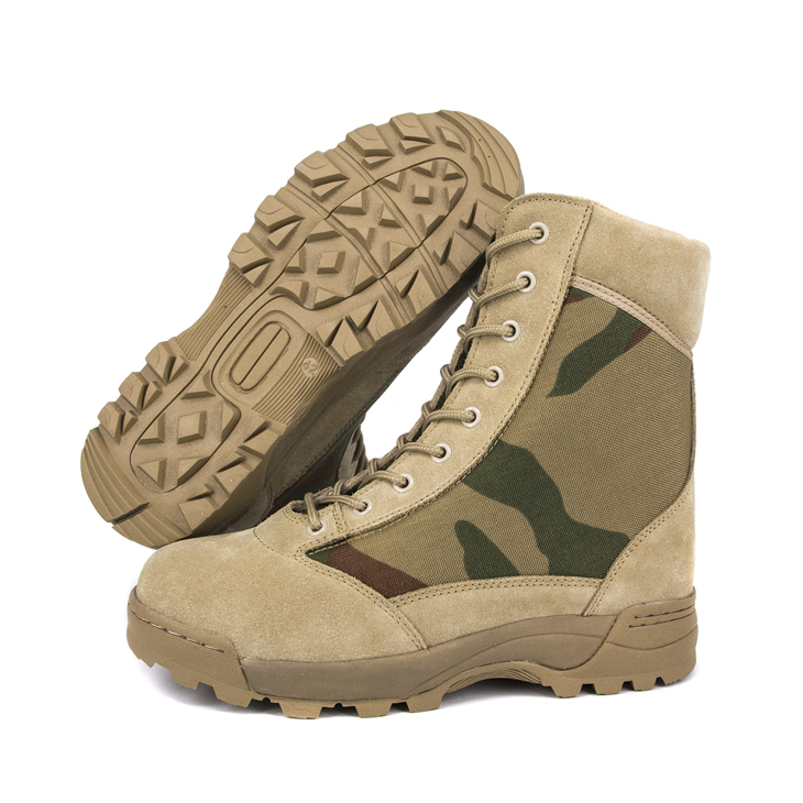 Bottes de camouflage en daim étanche à la dinde 7251