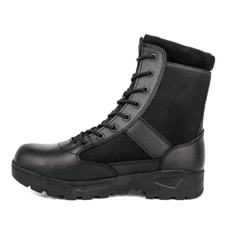 Sécurité isolée britannique BOOT TACTIQUE MILITAIRE NOIR 4281